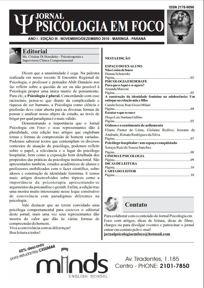 Capa da edição 3
