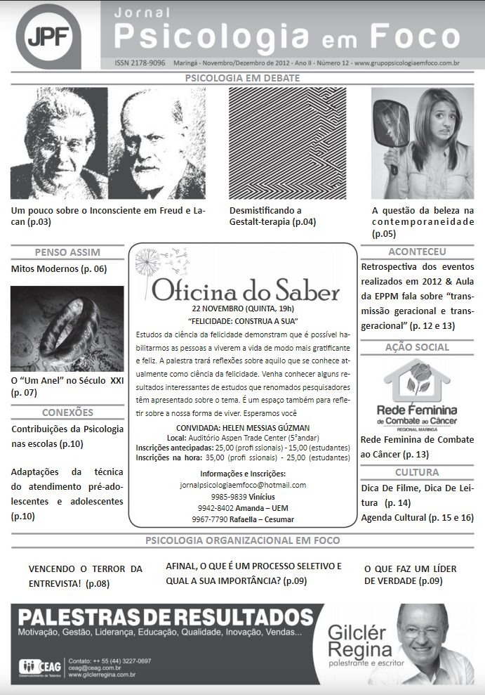 Capa da edição 12