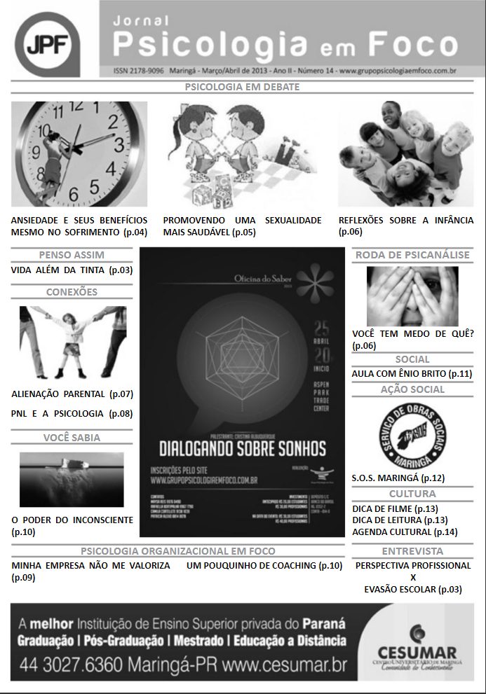 Capa da edição 14