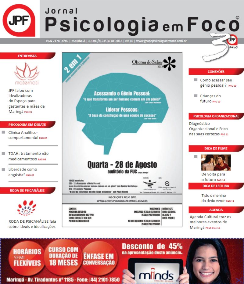 Capa da edição 16